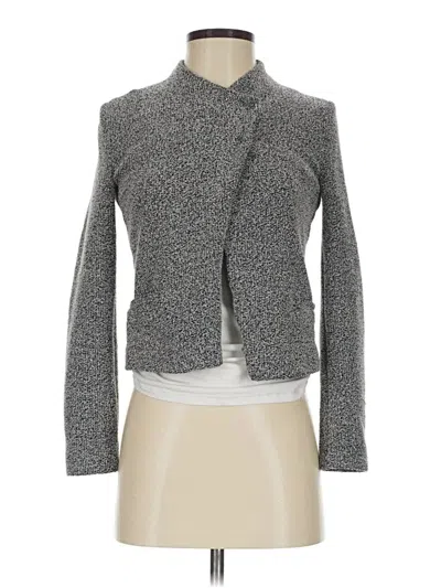 Pre-owned Mango Blazer Jacket In Gray