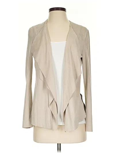 Pre-owned Mango Blazer Jacket In Tan