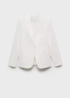 Mango Blazer Off White