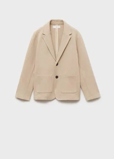 Mango Blazer Sable - Enfants - 5-6 Ans -  Kids