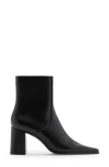 Mango Block Heel Bootie