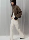 Mango Blouson Laura In Marron