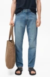 Mango Bob Regular Fit Jeans In Blue