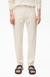 Mango Bob Regular Fit Jeans In White