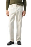 Mango Bob Regular Fit Jeans In White