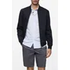 Mango Men's Stretch Fabric Bomber Jacket In Dark Navy
