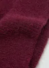 Mango Knit Beanie Burgundy