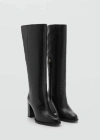 Mango Boots Black In Black
