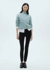 Mango Veste Bleu Ciel - Femme - Xl -  In Sky Blue