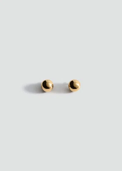 Mango Drop Earrings Gold