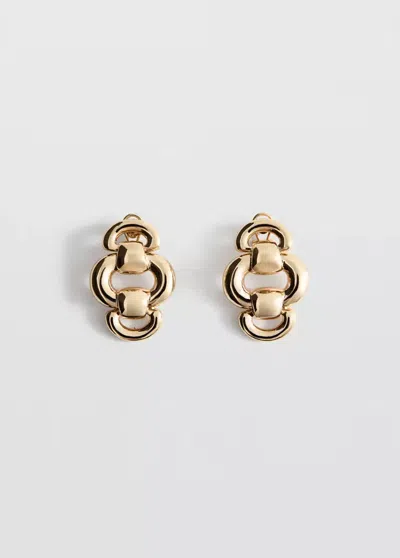 Mango Boucles D'oreilles Pendantes Relief