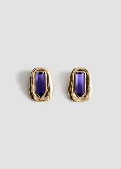 Mango Boucles D'oreilles Relief Volume