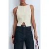 Mango Bow Back Waistcoat