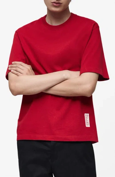 Mango T-shirt In Red