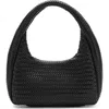 Mango Braided Faux Leather Shoulder Bag In Pink