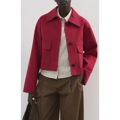 Mango Brava Jacket In Red