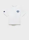 Mango Brawl Stars T-shirt Off White In Off White