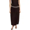 Mango Bubble Hem Knit Maxi Skirt