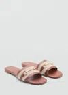 Mango Buckle Strap Sandal