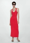 Mango Robe In Rouge