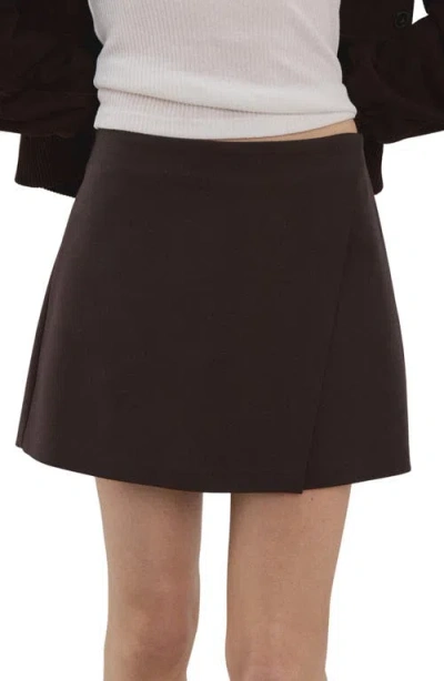 Mango Candela 2 Skort In Brown