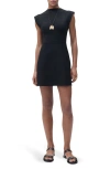 Mango Women's Short Flared Knitted Dress In Black