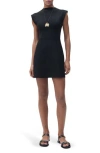Mango Women's Short Flared Knitted Dress In Black