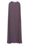Mango Robe Ouverture Manches In Plum