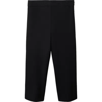 Mango Capri Pants In Black