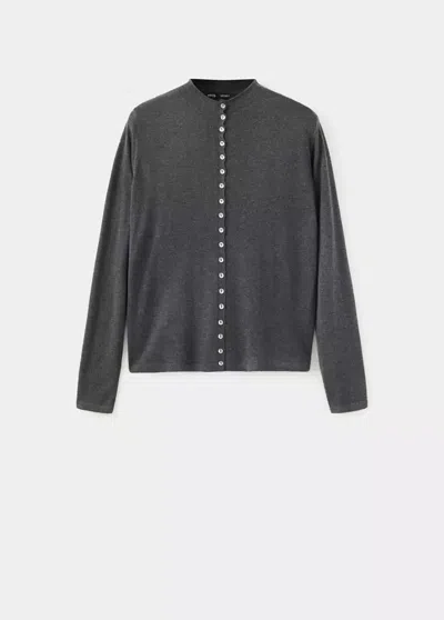 Mango Cardigan Lucalus In Gray
