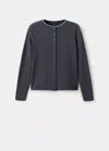 Mango Cardigan Luccapk In Gris