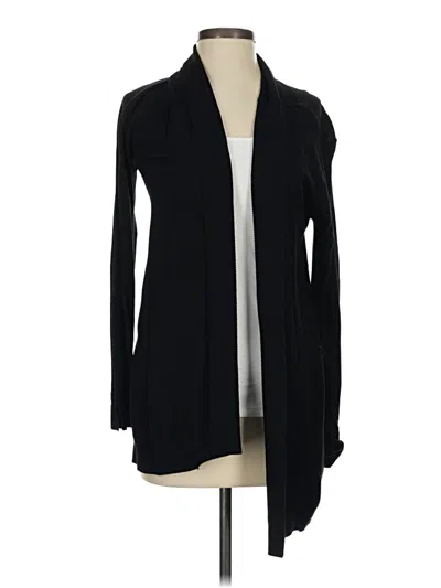 Pre-owned Mango Cardigan Sweater In Black