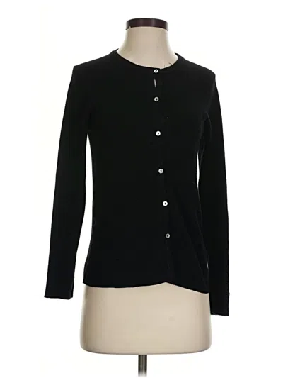 Pre-owned Mango Cardigan Sweater In Black