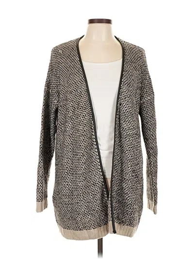 Pre-owned Mango Cardigan Sweater In Gray