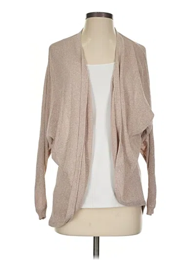 Pre-owned Mango Cardigan Sweater In Tan