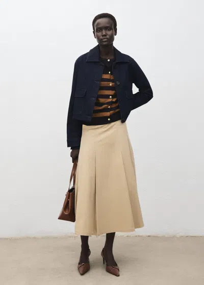 Mango Cardigan Tabac - Femme - Xxl -  In Brown