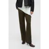 Mango Carlos Straight Leg Trousers In Brown