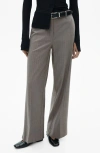 Mango Carlosw Straight Leg Pants In Brown