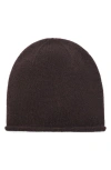 Mango Cashmere Beanie In Brown