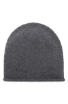 Mango Cashmere Beanie In Gray