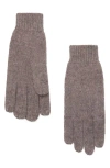 Mango Cashmere Gloves In Brown