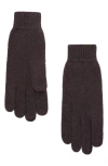 Mango Cashmere Gloves In Brown