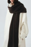 Mango Cashmere Scarf In Black