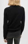 Mango Cashmere Sweater In Black