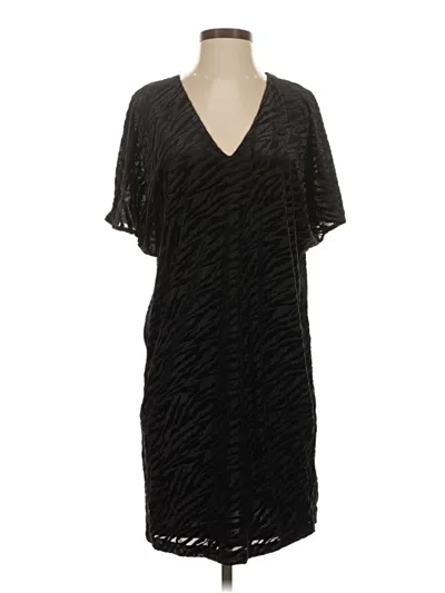 Pre-owned Mango Casual Dress In Black
