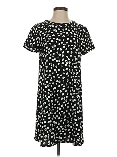Pre-owned Mango Casual Dress In Black