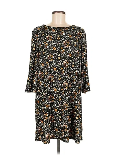 Pre-owned Mango Casual Dress In Black