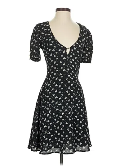 Pre-owned Mango Casual Dress In Black