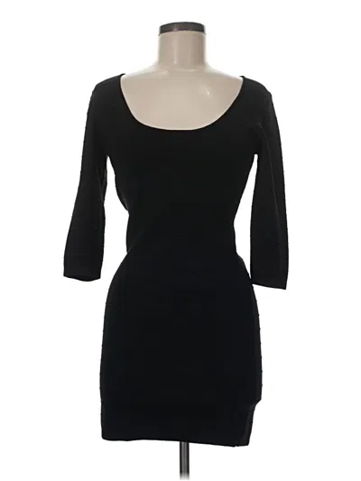 Pre-owned Mango Casual Dress In Black