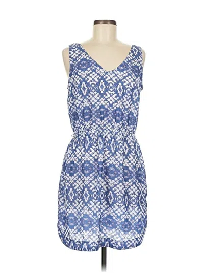 Pre-owned Mango Casual Dress In Blue